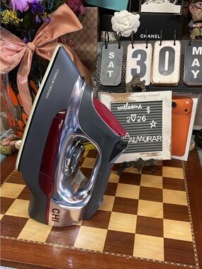 CHI Steam Iron Clothes 1700 Watts 3 Way Auto Shutoff Lava